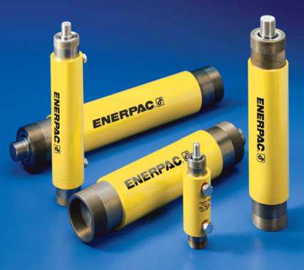BRD-Series, Precision Production Cylinders Shown from left to right: BRD-2510, BRD-96, BRD-256, BRD-41, BRD-166 High Precision and High Cycle Performance Speed Chart See the Enerpac Cylinder Speed