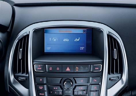 Regulated by multi-zone sun sensing, the Electronic Climate Control (ECC) offers a new quietness and a constantly comfortable climate, with individual temperature setting for driver and