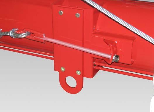 Do not over-tighten the bolts and damage mounting flanges. Figure 3 3 B-034 Align the undercarriage connector plate (Item ) [Figure ] with the mounting bracket on the # tube.