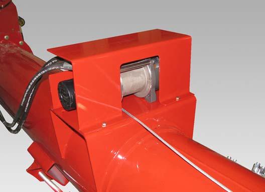 3) [Figure 6]. Tighten the four bolts and lock nuts to secure the winch shield to the winch mounting plate.