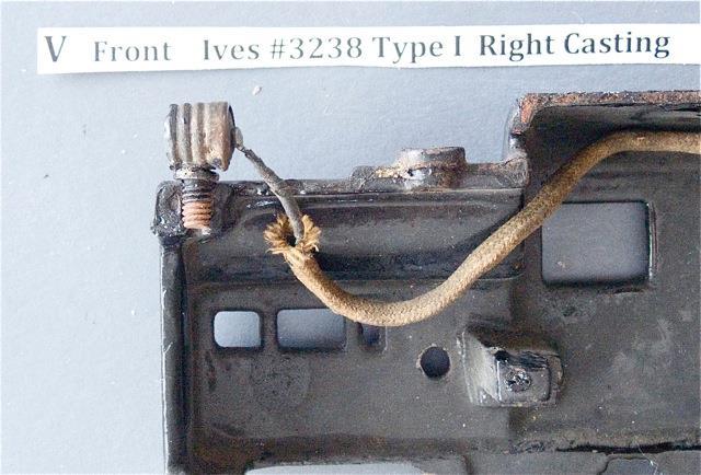 These holes were tapped for the bolt. After the body halves were bolted together the lamps were screwed into the holes and the wire passed into the body through the second hole behind the socket (Fig.