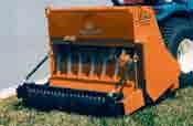 The front roller keeps planting depth consistent without relying solely on the tractor