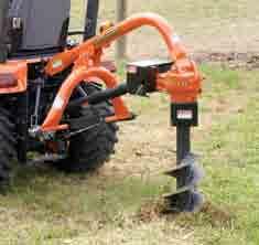 Post Hole Diggers Compact sizes: Perfect for doing it yourself. Our 10 and 15 Series Post Hole Diggers are sized just right for sub compact and compact tractors.