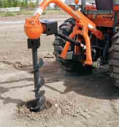 Post Hole Diggers Ideal for landscaping... Our PD25 and PD35 Series Post Hole Diggers offer additional power for those tougher jobs.