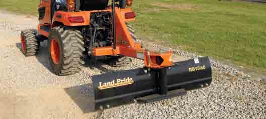 Rear Blades Ideal for ditching, road grading and all-around farm use.