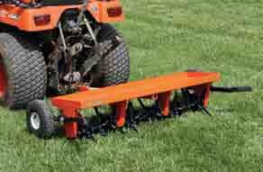 Core Aerators Perfect for garden tractors, zero turn mowers and utility