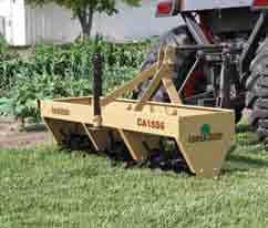 An annual aeration program is an important part of many landscapers