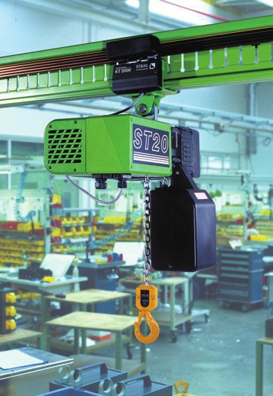2 The ST10 chain hoist from STAHL CraneSystems for maximum working