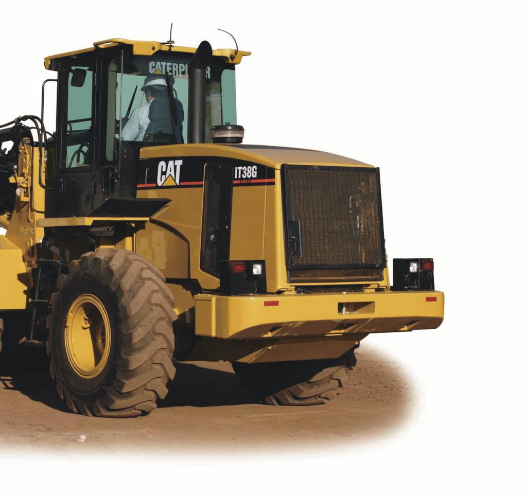 Environmental Features The electronically controlled 3126B ATAAC engine in the IT38G Series II has low exhaust emissions and meets current regulations.