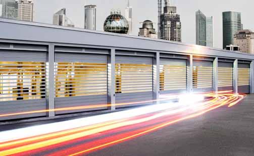 de 08 17 For more than 40 years, EFAFLEX has developed and designed reliable and highly-efficient high-speed doors.