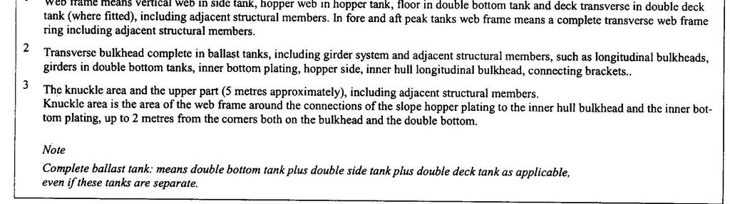 demanded. Table 4.0 Intermediate Surveys (Hull) of Double Hull Oil Tankers.