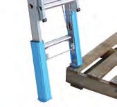 150kg TRADE SERIES Extension Ladder Single rope operation - leaves one hand free to support the