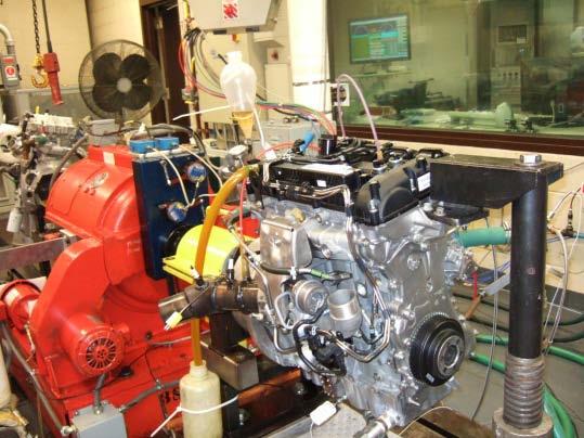 Experimental Details Motored Engine Friction Used a broken-in engine Measures torque to