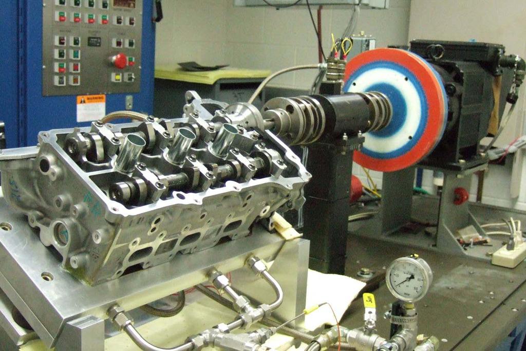 Experimental Details Motored Valvetrain Friction The camshaft and