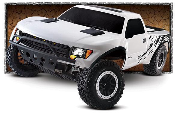 FORD RAPTOR WITH 2.4GHZ RADIO Specifications: : 22.36 inches (568mm) : 11.65 inches (296mm) : 11.65 inches (296mm) : 76.2oz (2.16kg) (overall) : 8.425 inches (214mm) : 13.