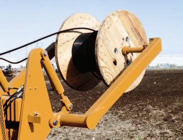 Backfill Blade The heavy-duty P95 cable plow handles the toughest plowing jobs with aggressive shaker speed and large amplitude, fracturing unyielding soil and heavy clay while minimizing the need
