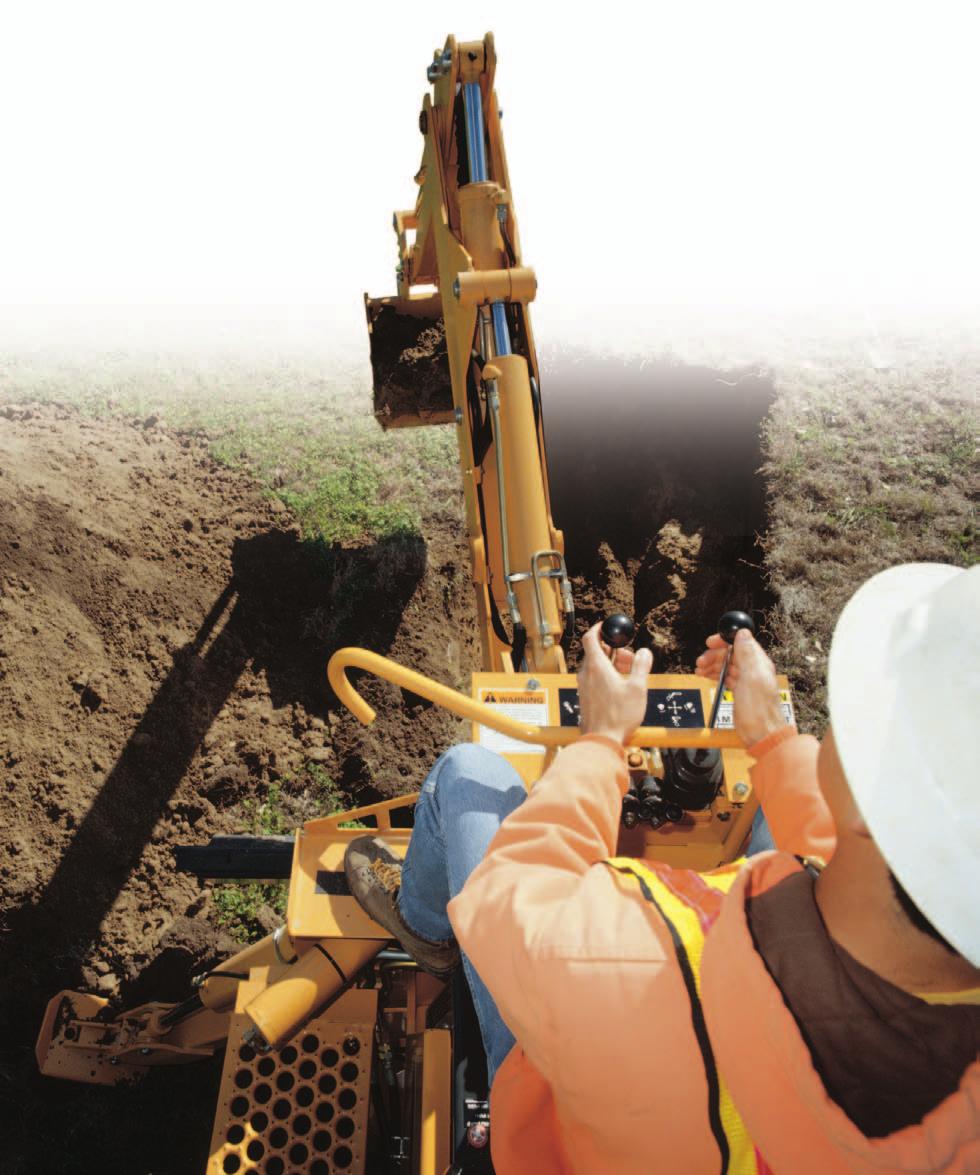 Attachments Backhoe As the pioneer of backhoe technology, Astec provides unsurpassed productivity for trenching applications. Dig in with your choice of bucket widths and capacities.