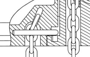 2.4 Illustration of the load chain configuration Use manufacturer s original parts only, as these meet the high stress and service life standards required.