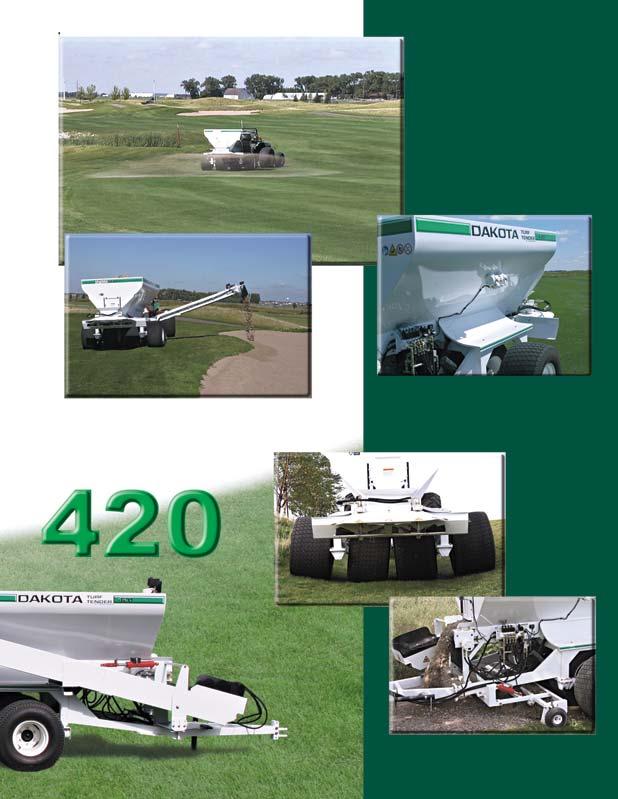 The most versatile material handler in the world. Place material anywhere, spread anything, even repair your cart paths & driving ranges without damaging your turf.