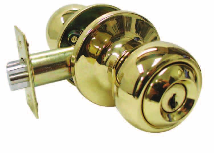 APPLICATIONS: Standard-duty commercial and high-end residential locksets suitable for interior and exterior doors of office buildings, hotel / motel, storefronts, multifamily housing, condominiums,