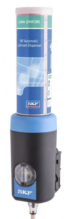 Electro-mechanical single point automatic lubricators SKF TLMR series The SKF Automatic Lubricant Dispenser TLMR is a
