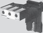 Accessories and ordering data 1. Adaptor: To convert contactor mounting relay to independent mounting, (Fig.