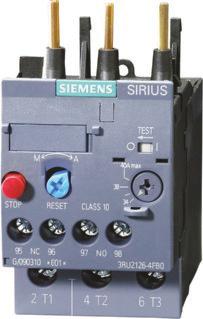 SIRIUS 3RU2 Thermal Overload Relays 3RU2 up to 40 A Overview 1 2 3 4 6 1 2 NSB0_0207a Connection for mounting onto contactors: Optimally adapted in electrical, mechanical and design terms to the