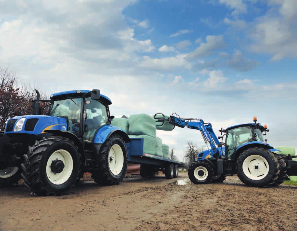 2 3 ENGINEERED BY DESIGN TO MEET YOUR NEEDS MAXIMUM VERSATILITY New Holland knows that no two farms are alike, and that you need a tractor to suit your individual needs.