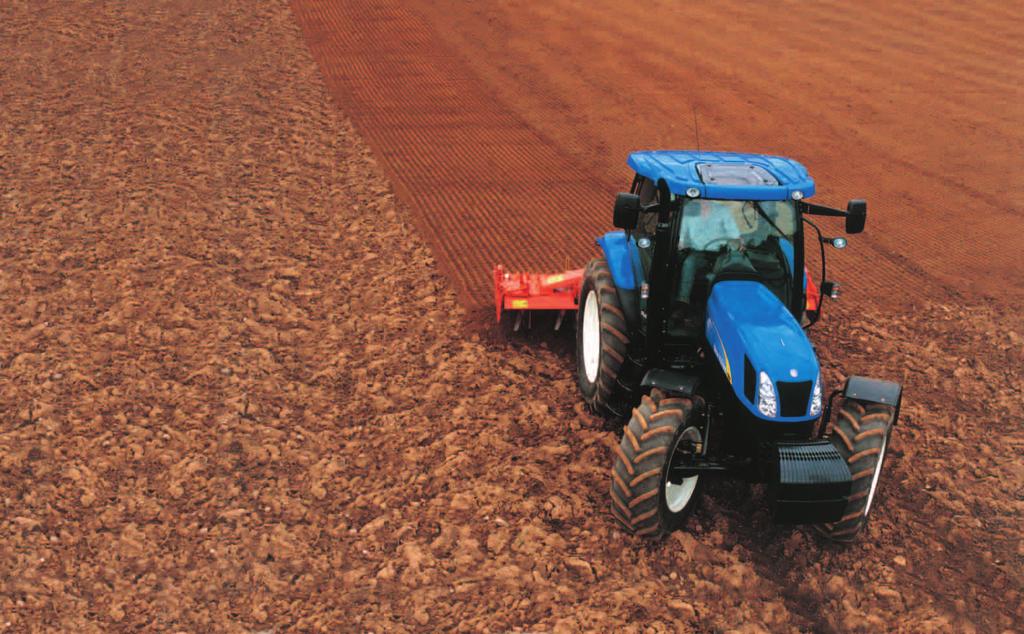12 13 AXLES AND TRACTION GREAT MANOUVERABILITY, IMPROVED TRACTION, HIGHER OUTPUTS New Holland s range of axles is engineered to perfectly match your requirements.