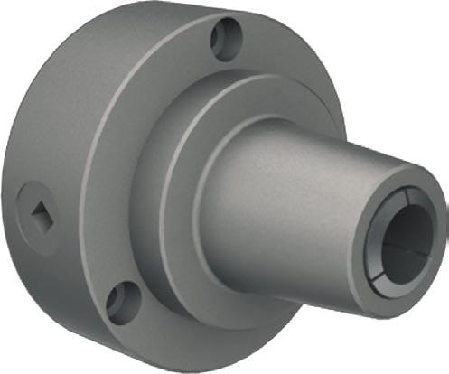 American model 5C standard collet chucks - Can be used on lathes, milling machines and drilling machines - Available with all current mountings, such as W20/W25 thread, Camlock DIN 55029, DIN 55027