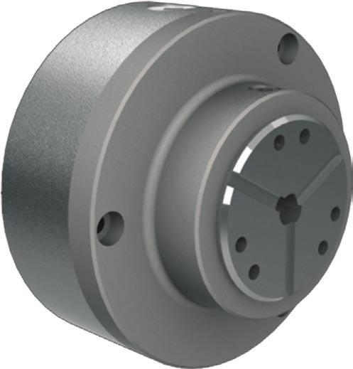 FNH manual collet chuck draw-back type Hainbuch manual Technical features: - Operation using chuck key on chuck body - DIN 6350 standard mounting - Can be used for the following collets: - chuck