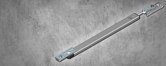 Discreet security Opening Restrictor, force absorbing Better securing The pre-set braking force reliably and permanently prevents a window slamming uncontrollably due to wind or draughts.