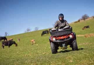 CAN-AM OUTLANDER L RANGE The new Outlander L 450 delivers best-in-class power.