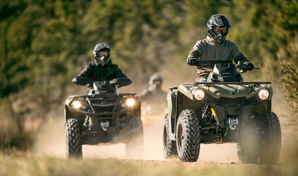 Every Can-Am off-road vehicle is a perfect combination of industry-leading performance, precision-engineered handling and rider-focused