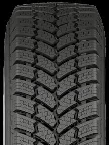 LIGHT TRUK TIRES PT935 FULL GRIP Unique tread design with wavy sipes enables high grip performance on icy surfaces.