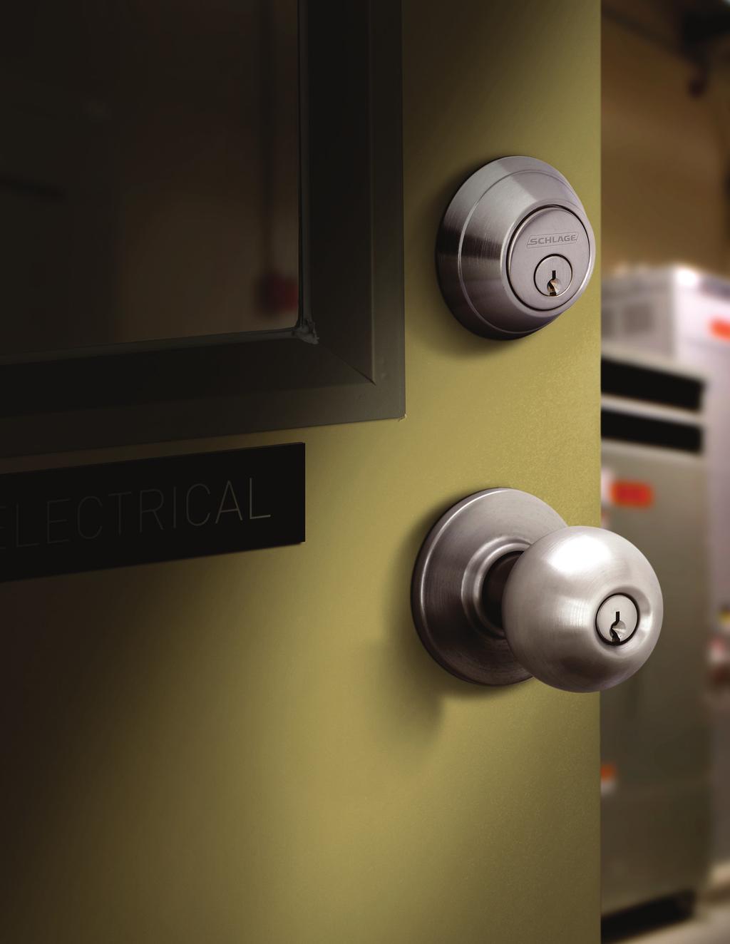 B600/700/800 Series The B600/700/800 Series are s highest grade deadbolt locks. Choose the 600 for Grade 1 security in high-traffic commercial applications.