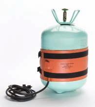 T-516 HEATERS Quick and easy process of pressurizing a refrigerant supply cylinder to move any refrigerant to another vessel.