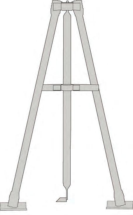 ROOF MOUNTS - TRT TRT / TRT / TRTAG2 The TRT is a Tripod Roof Tower, which comes fully assembled.
