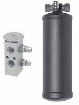RECEIVER DRIER SYSTEM Components: