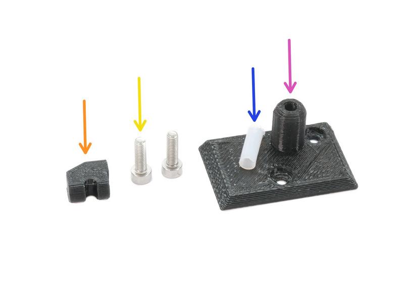 Step 42 Mounting the Filament-sensor-cover (part 1) For the following steps, please prepare: