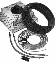 Tubing & Hose Metric Nylon, Polyurethane, Polyester Reinforced PVC, Metal Braided Rubber, Copper, Double Wall Brazed Steel Available in a variety of different types to suit a wide range of