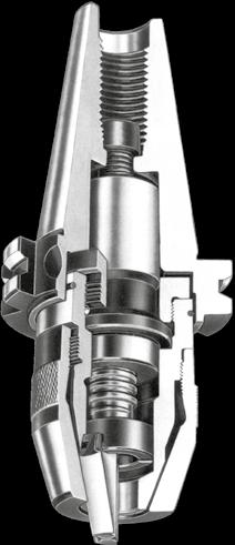 10 NPU Super Precision Short Keyless Drill Chuck with Integrated Shank For use on CNC machining centres.