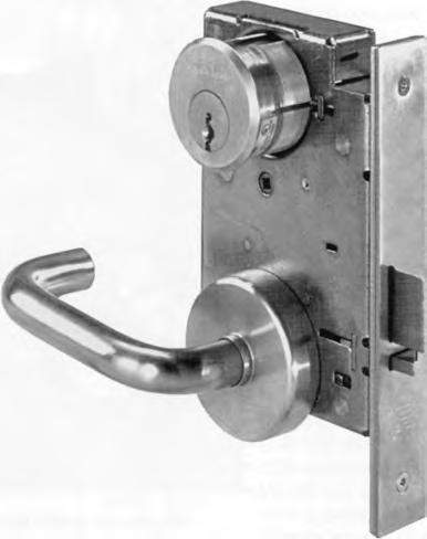 Key: Mogul FOLGER ADAM ELECTRIC LOCKS Description Series D9300 locks are pin tumbler mortise locks with an electricallycontrolled knob-lockout function for swinging doors.