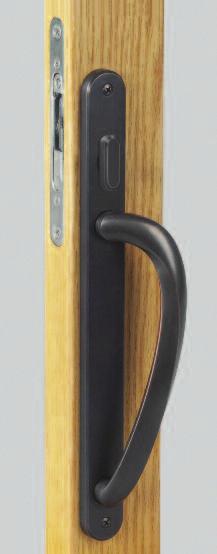 HANDLES & LOCKSETS MORTISE LOCK APPLICATIONS SIGNATURE SERIES PATIO Truth s new patio door handle sets are distinctive choices that add a unique signature to your patio doors.