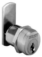 Maximum mounting surface thickness 5E utility cylinder locks may be mounted on surfaces with the following maximum thickness: 5E6 6, 5E7 27 2 Keying May be keyed individually, keyed alike or