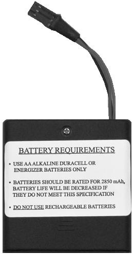 Other Components BATTERY PACKS Sealed battery pack 4-cell battery holder 8-cell battery holder Figure