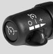 Cruise Control The cruise controls are located on the end of the turn signal/multifunction lever.