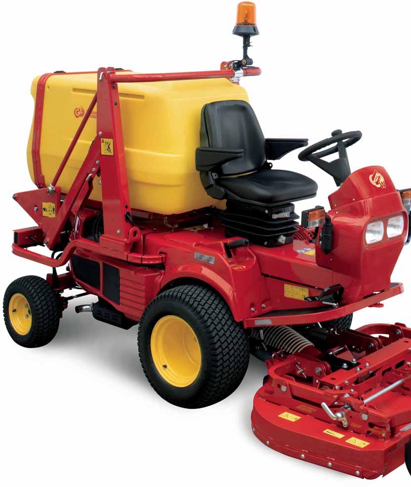 PG200-250 - 270W IDEA FERRARI FRONT HYDROSTATIC LAWNMOWE The PG range has been consistently updated and enhanced to meet with the needs of the professional market.