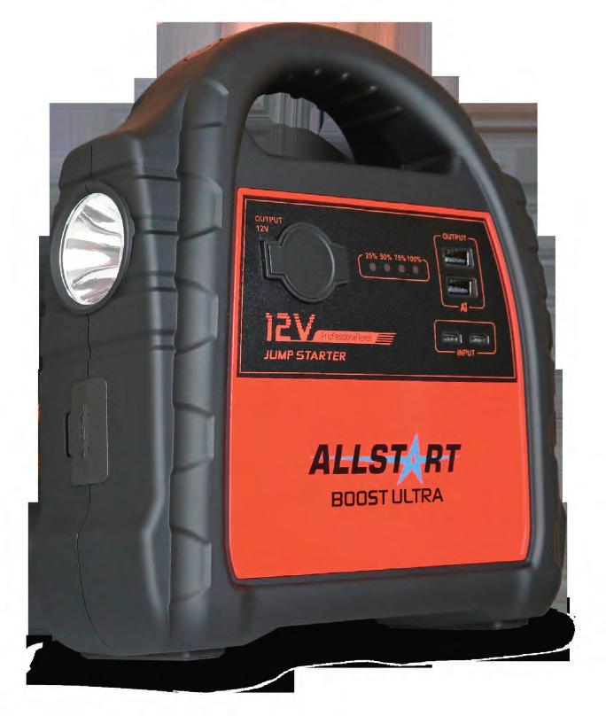 590 The most powerful lithium battery jump starter in the AllStart series.