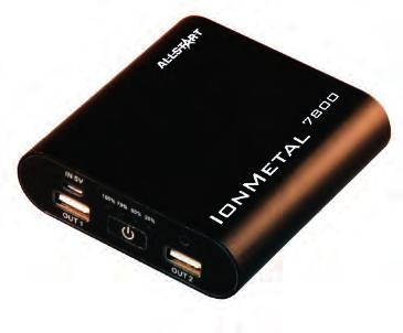5 5V/1A 5V/1A ABS USB to Micro USB Cord 567 ReVive 2600 (White) 2600mAh Li-ion 1 1.5 5V/1A 5V/1A ABS USB to Micro USB Cord 568 ReZerve 7800 7800mAh Li-ion 1 2.5 5V/1A 5V/1A & 5V/2.